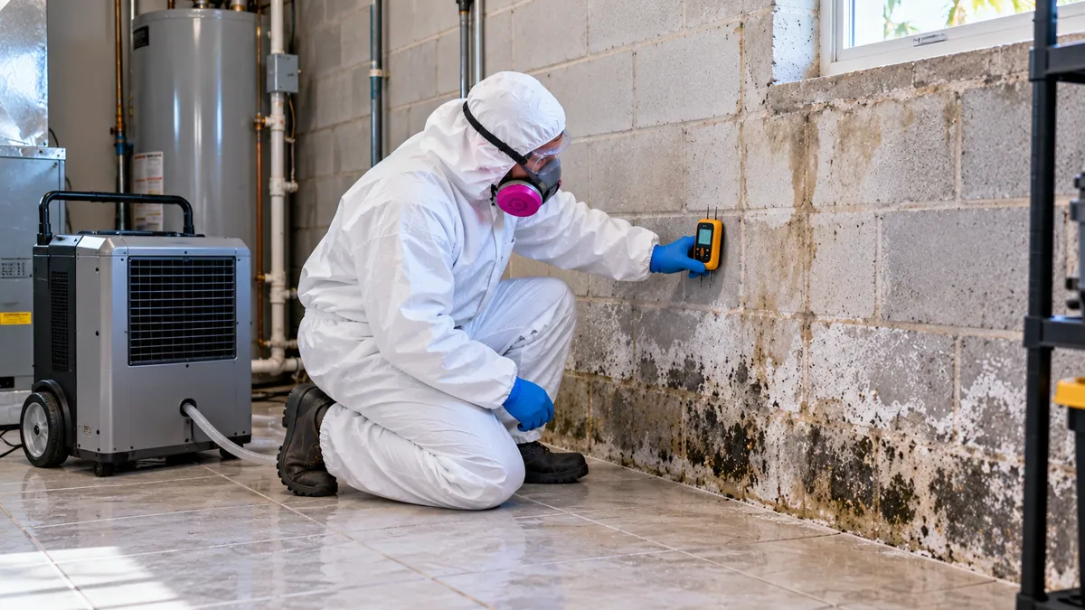 Basement Mold Removal in Jupiter