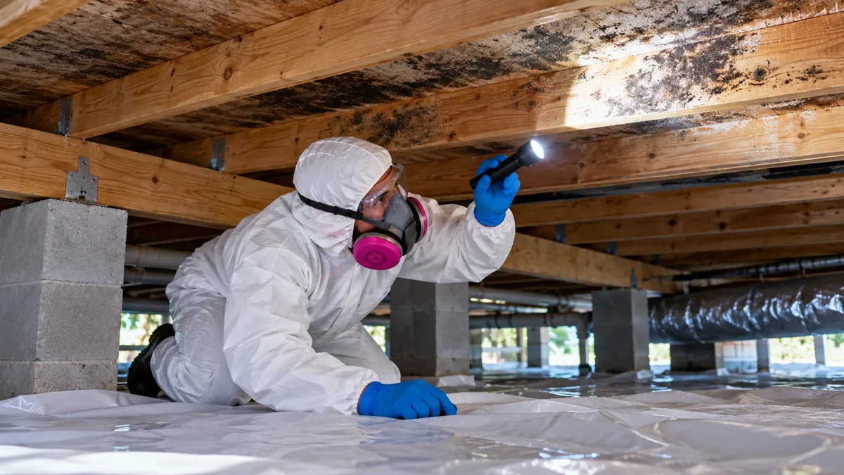 Crawl Space Mold Removal in Jupiter